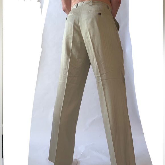 Tommy Bahama Pleated Dress Pants 100% Silk - Picture 3 of 6